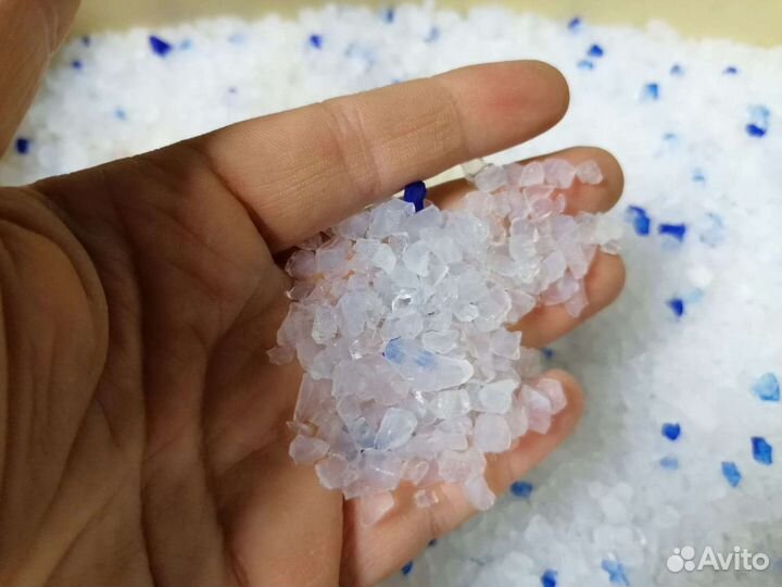 Силикагелевый наполнитель,колотый,Кристалл 20кг