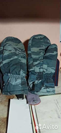 Рукавицы мужские, комуфляжные