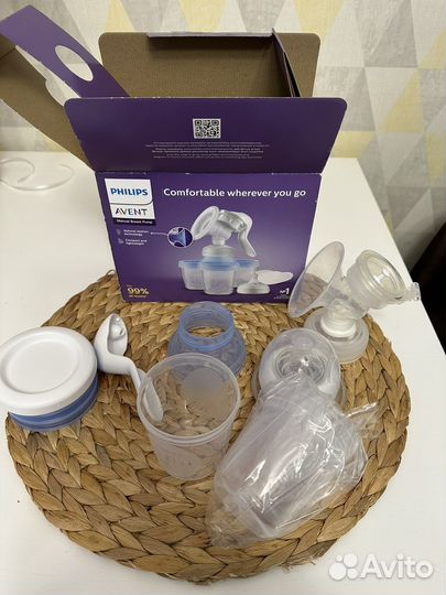 Молокоотсос avent ручной