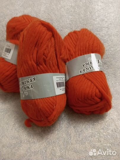 Пряжа ровница для вязания и валяния