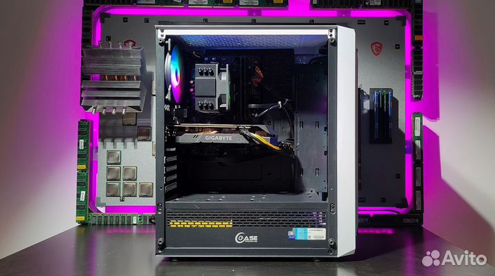 Игровой компьютер 10100F GTX 1660 Super