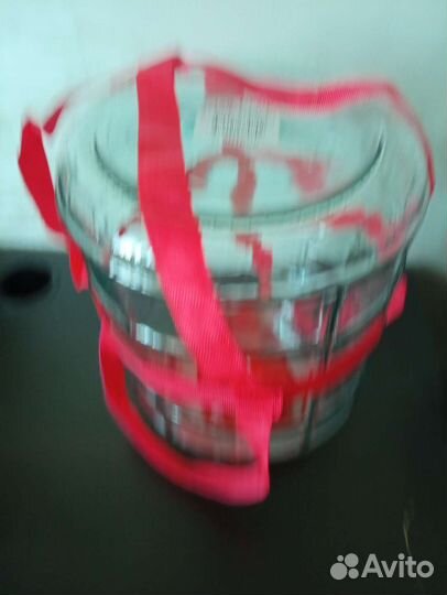 Банка новая с гидро затвором, 10 литровая