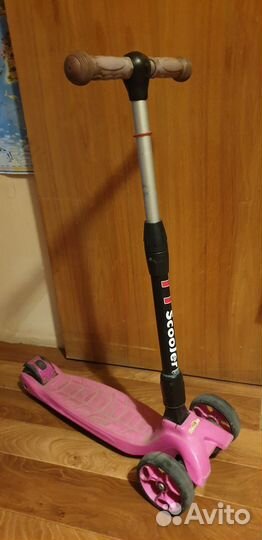 Самокат детский трехколесный бу