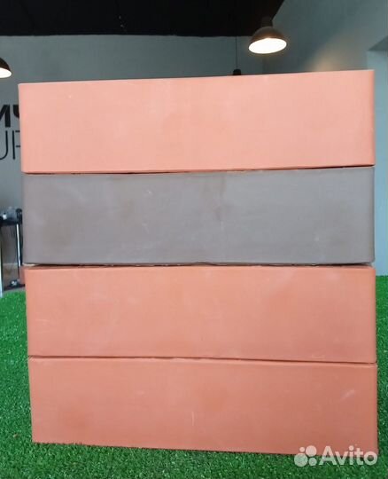 Кирпич облицовочный, красный, шоколад