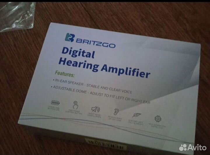 Слуховой аппарат новый