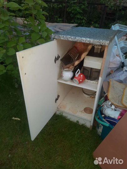 Шкафчик кухонный гарнитур для дачи (пригород)
