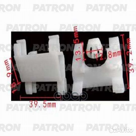 Скоба прижимная Land Rover применяемость: молдинги