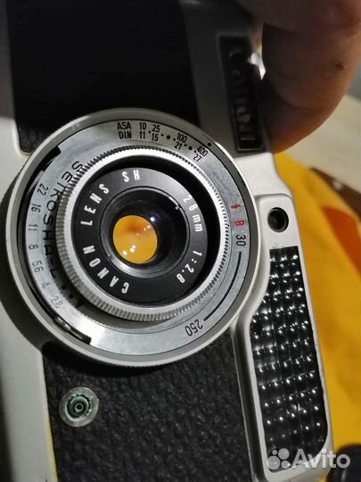 Canon demi полуформатный пленочный фотоаппарат