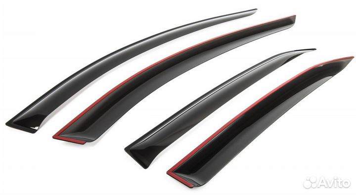 Дефлекторы (Ветровики) для ваз (LADA) Vesta Седан