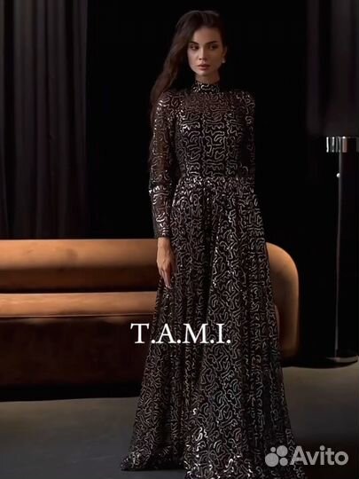 Вечернее платье в пол