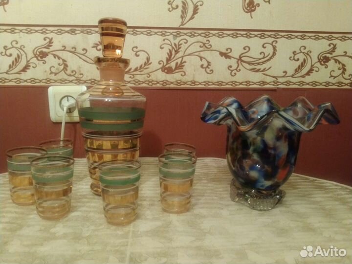 Графин,Богемия,ваза