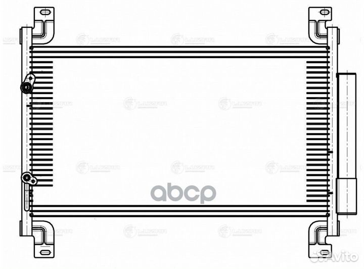 Конденсер УАЗ 3163 Патриот 16- А/С с ресивером