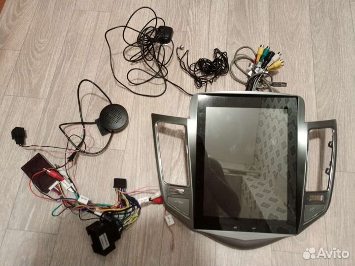 Магнитола в стиле Тесла шевроле Круз