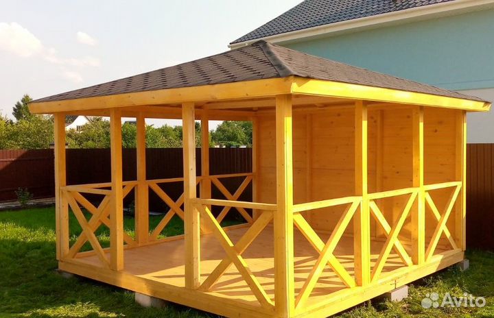Беседка для дачи