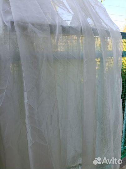 Комплект штор (плотные и тюль)