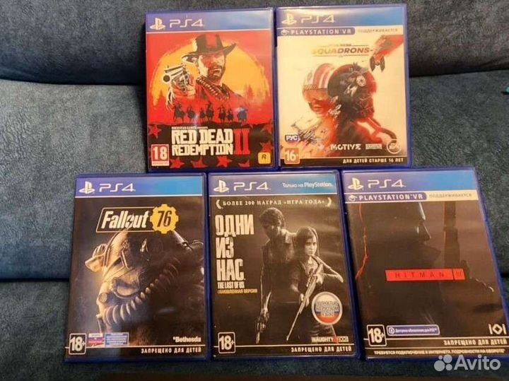 Sony playstation 4 pro бу +диски