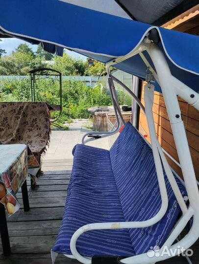 Садовые качели бу