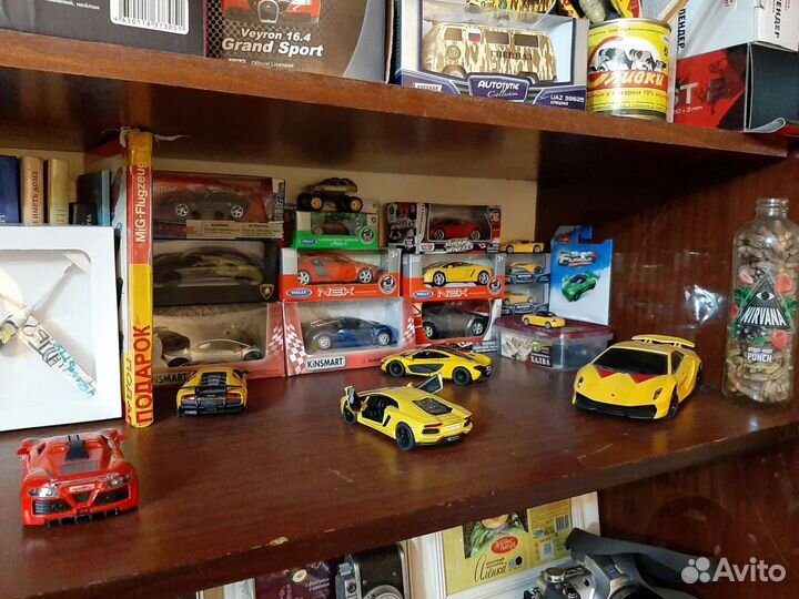 Коллекционные модели авто и аэро