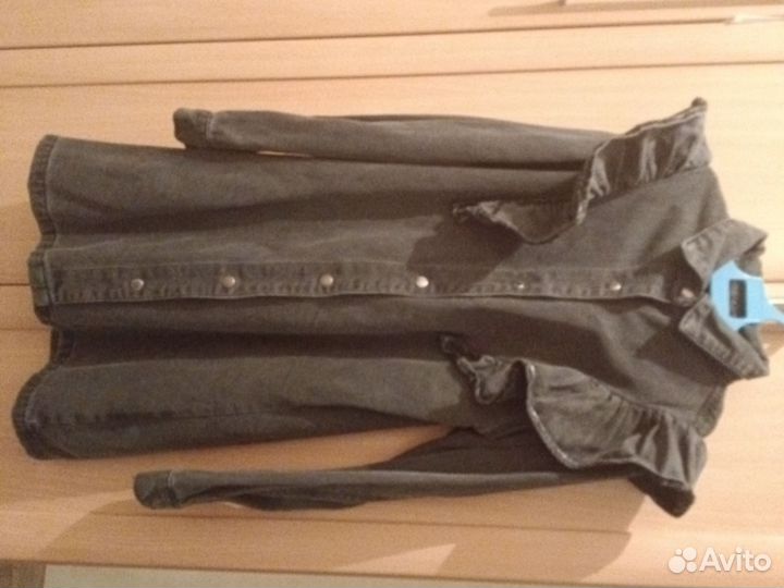 Джинсовое платье для девочки