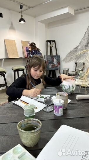 Мк гончарное дело/живопись/роспись/ручная лепка