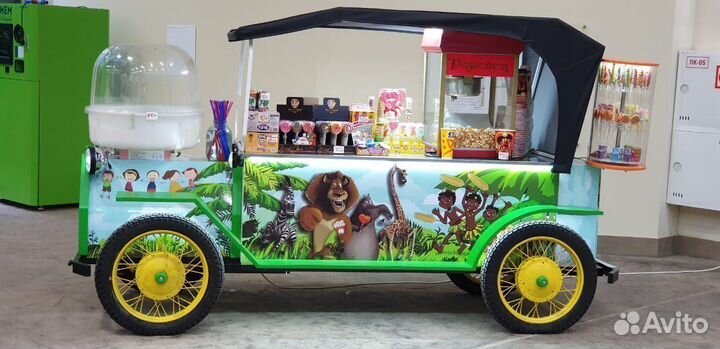 Торговая точка, киоск ретромобиль