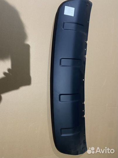 Спойлер переднего бампера outlander xl