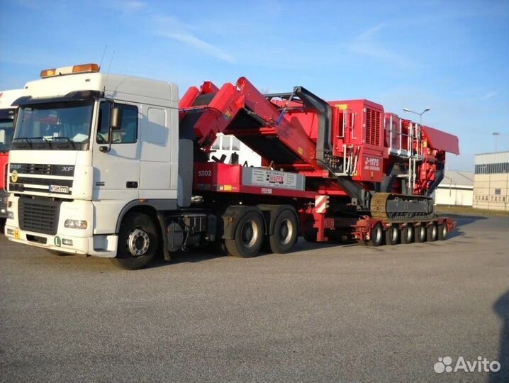 Услуги трала Перевозка негабаритных грузов от 300