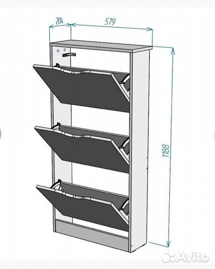 Обувница в прихожую