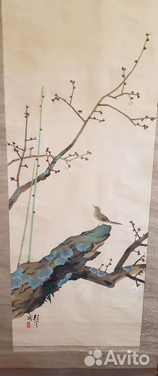 Свиток винтажный Япония