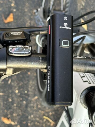 Велофонарь передний