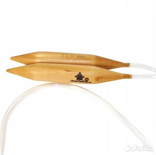 Спицы круговые для толстой пряжи 25 мм