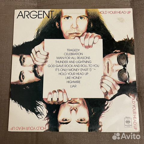 Argent - Hold your head up UK