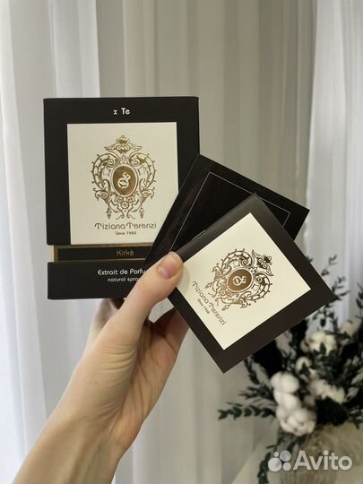 Коробка с флаконом kirke tiziana terenzi