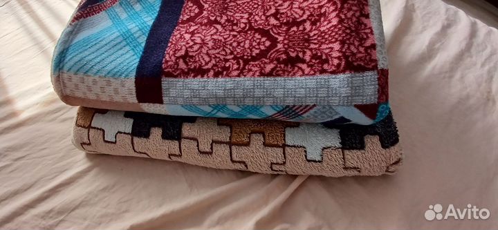 Плед покрывало мягкий флисовый