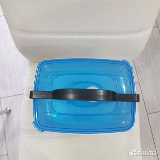 Ланч-бокс,контейнер с ручкой на 3 блюда