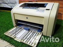 Принтер лазер. HP LaserJet 1018 (пробег 12k)