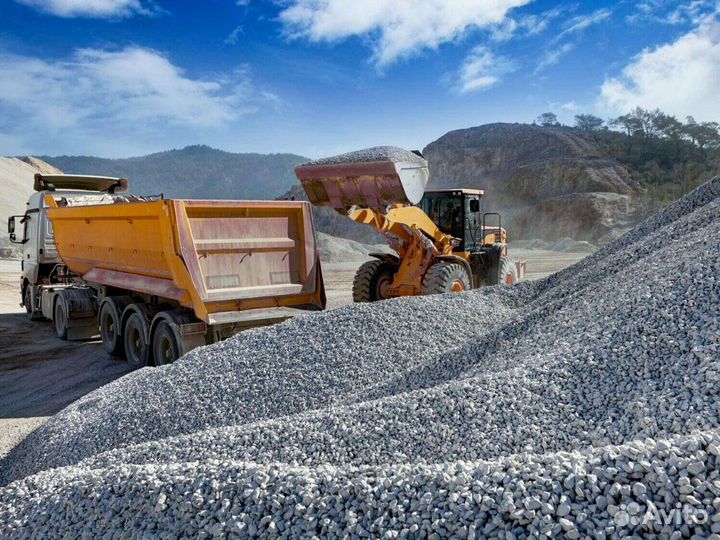 Щебень \ Земля строительный разной фракции от 3куб