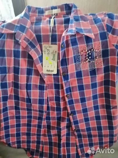 Рубашка для девочки 152