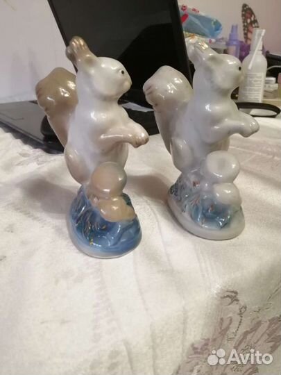 Статуэтка Белка Гжель