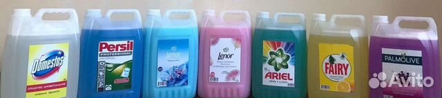 Гели для стирки Persil, Аriel, Tide 5 литров