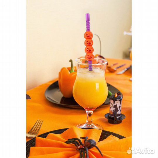 Трубочки для напитков на Хэллоуин