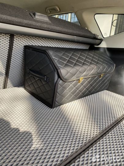 Саквояж в багажник авто черный 60см