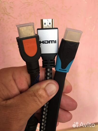 Три кабеля hdmi