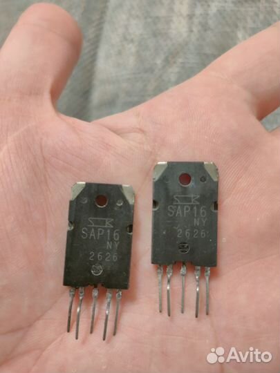 Транзисторы SAP15 и SAP16