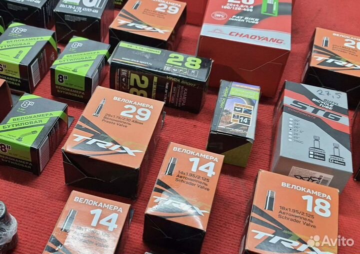 Камера Велосипедная (Множество размеров)