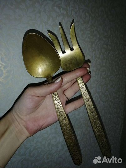 Приборы антикварные бронза