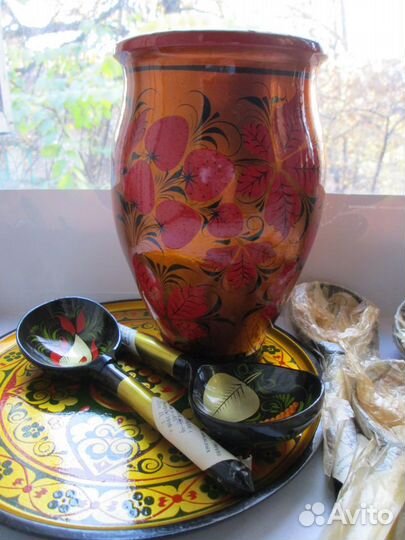 Золотая Хохлома времён СССР