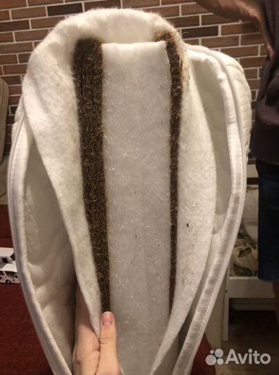 Кроватка Детская, белая с выдвиж. ящиком + матрас