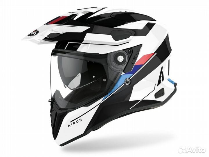 Мотошлем airoh commander skill gloss