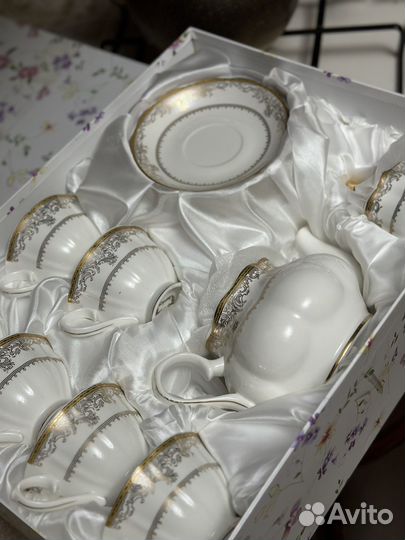 Сервиз чайный новый